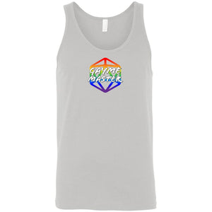 Gayme Master Sass Unisex Premium Tank - Silver / S