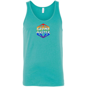 Gayme Master Sass Unisex Premium Tank - Teal / S