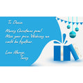 GIft Card ADD-ONS - Personalized Static E-Card