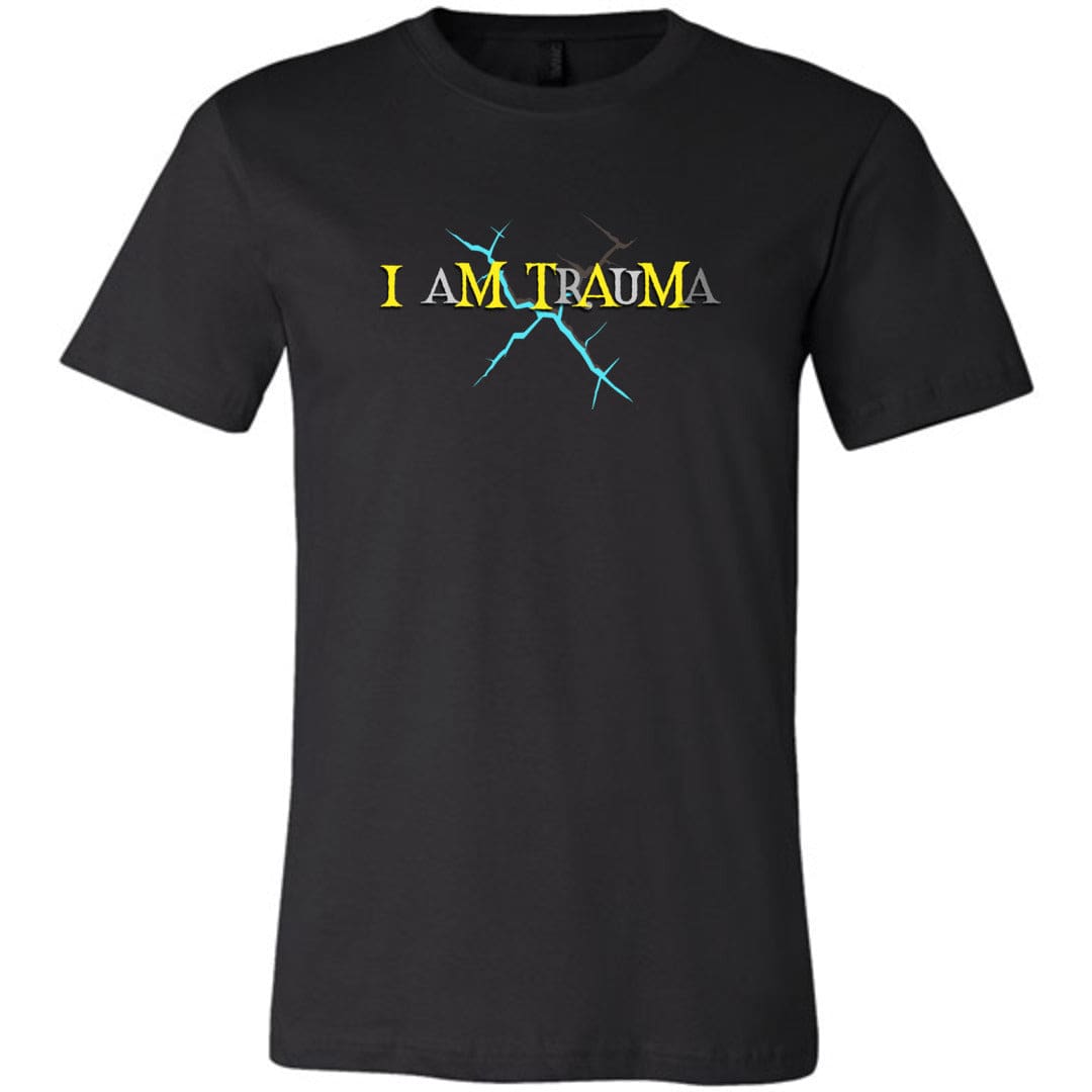I Am Trauma Unisex Premium Tee - Black / XS