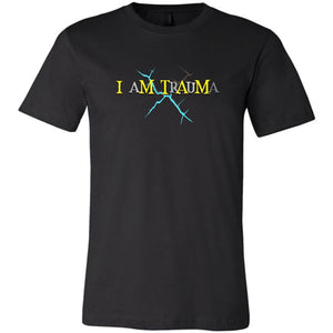 I Am Trauma Unisex Premium Tee - Black / XS