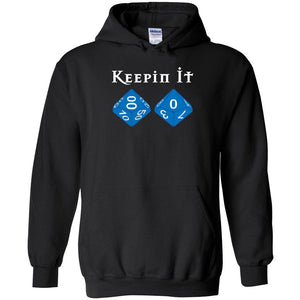 Keepin It D100 Unisex Pullover Hoodie - Black / S