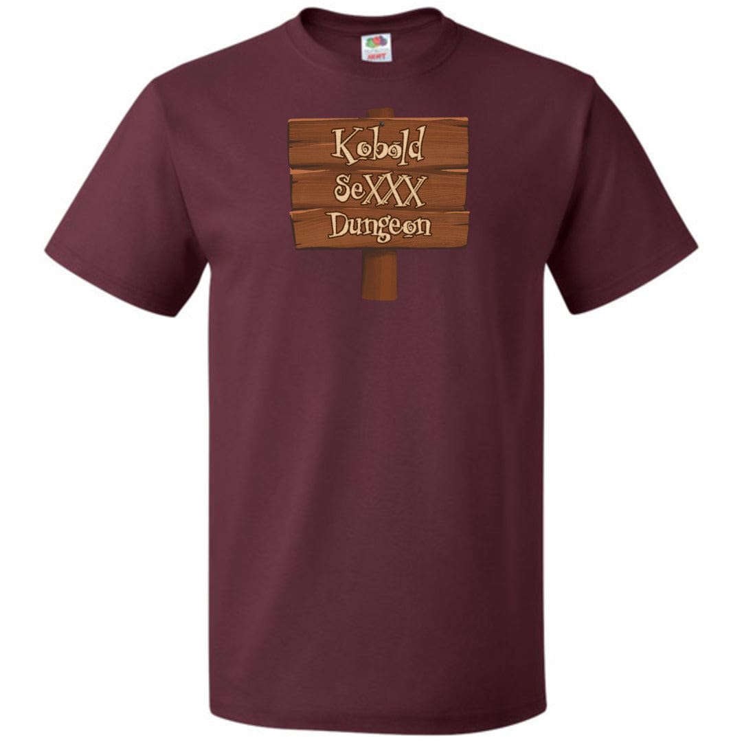 Kobold SeXXX Dungeon Unisex Classic Tee - Maroon / S