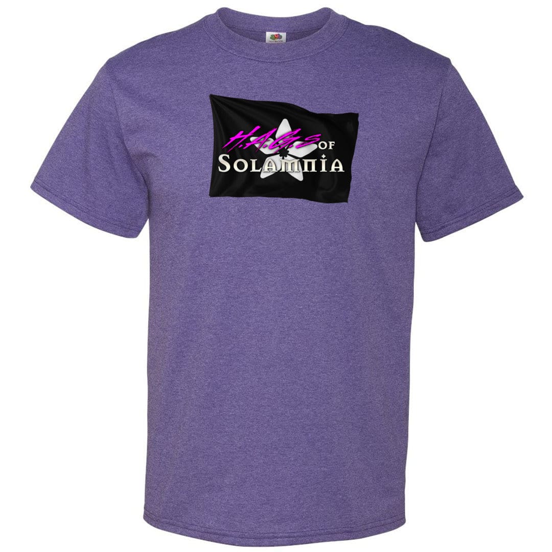 Legacy of Chaos HAG Flag Unisex Classic Tee - Retro Heather Purple / S