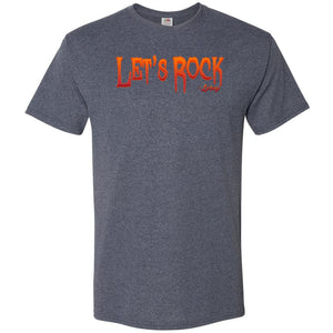 Let’s Rock Unisex Classic Tee - Vintage Heather Navy / S