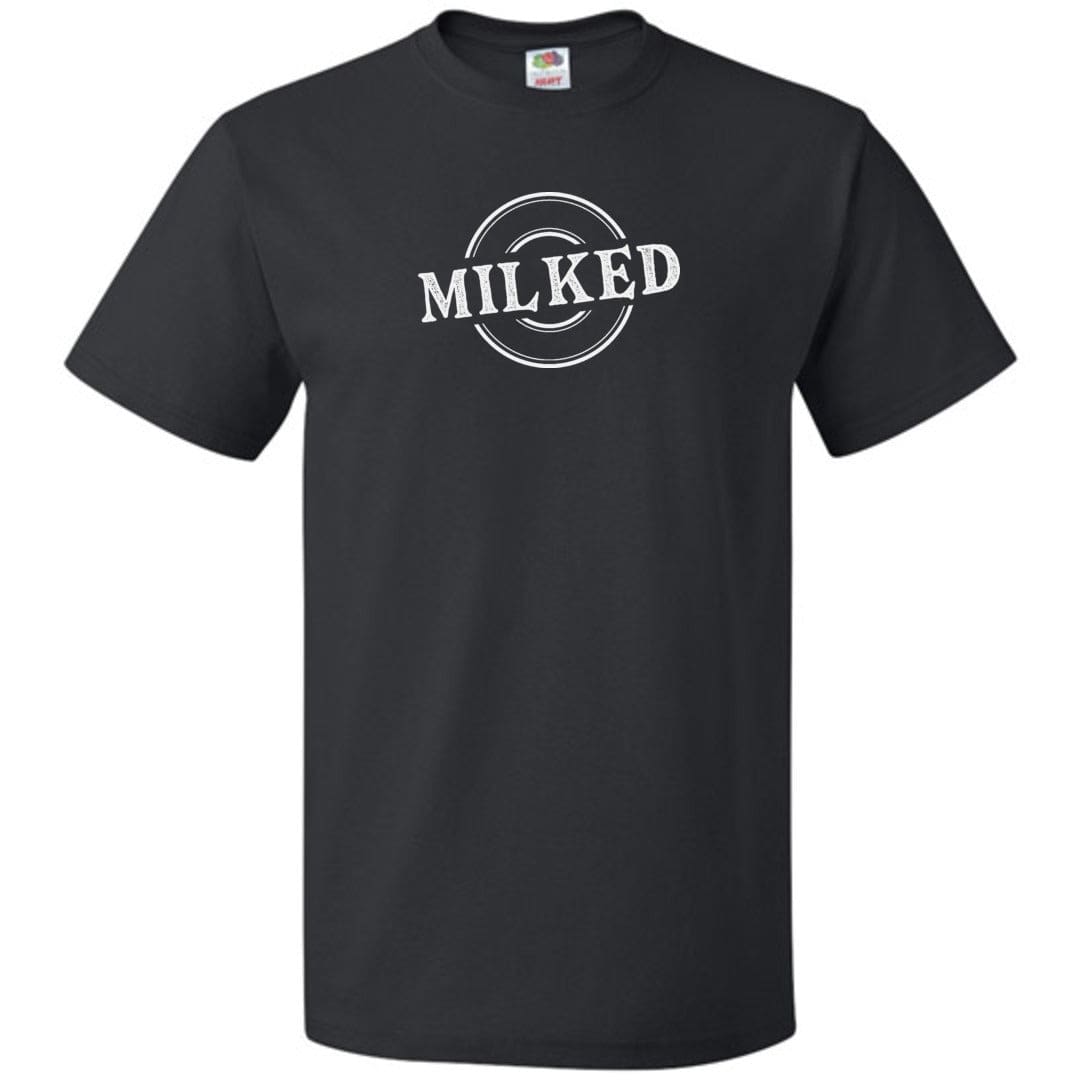 Milked Unisex Classic Tee - Black / S