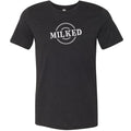 Milked Unisex Premium Tee - Black Heather / XS