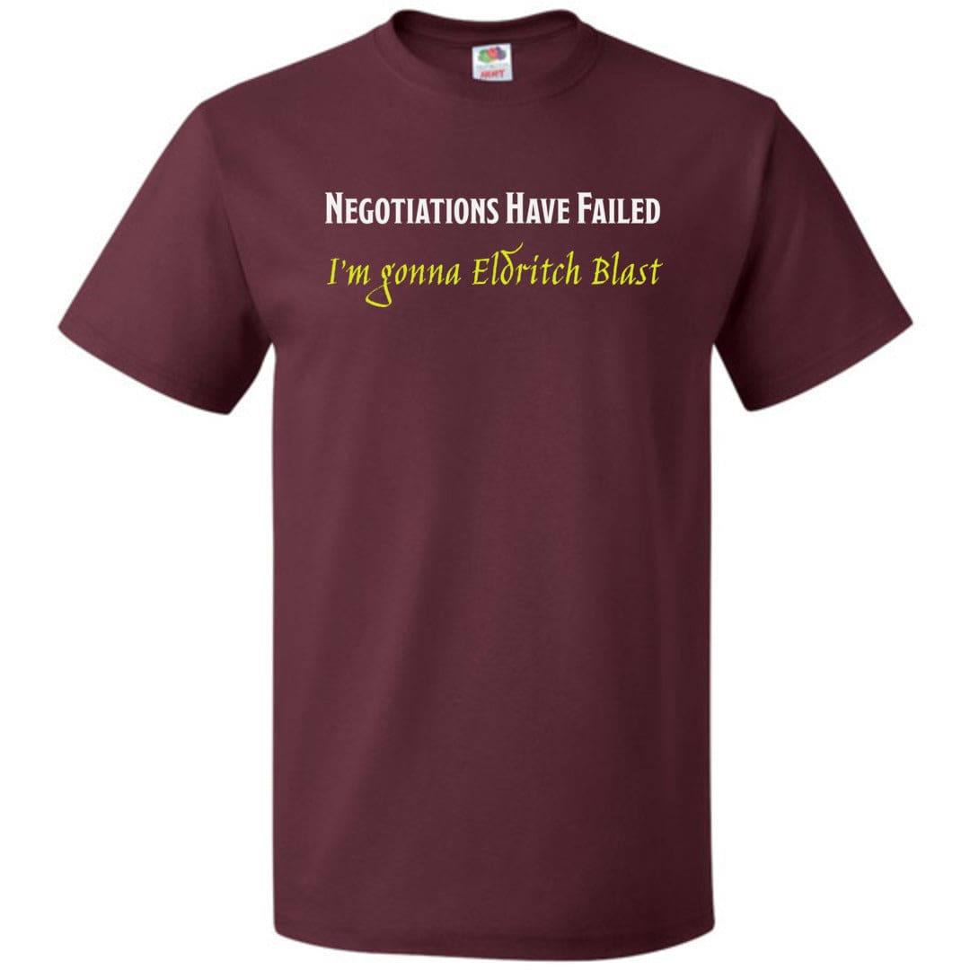 Negotiations Have Failed Unisex Classic Tee - Maroon / S