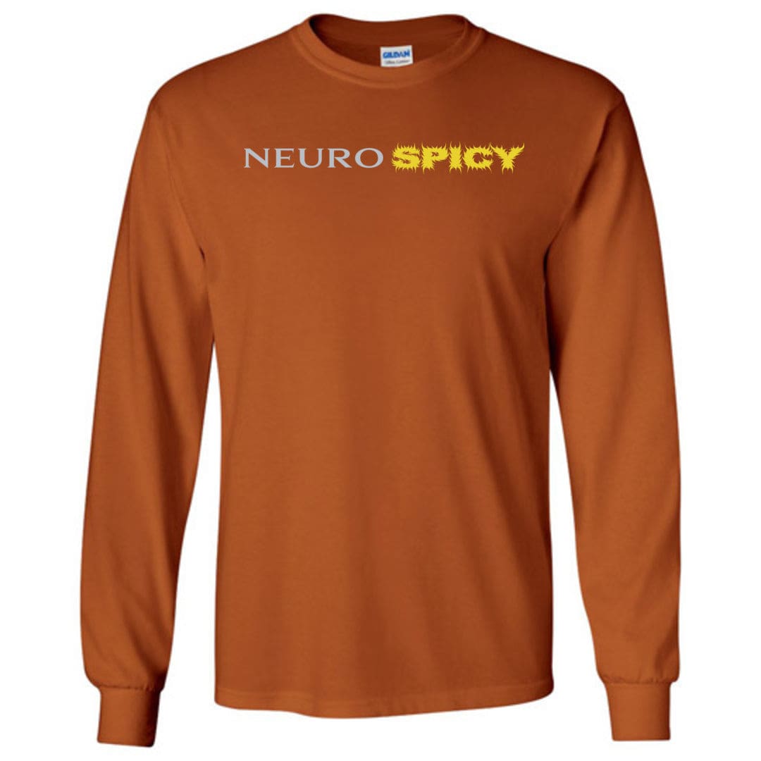 Neuro SPICY Unisex Classic Long Sleeve Tee - Texas Orange / S