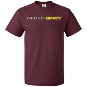 Neuro SPICY Unisex Classic Tee - Maroon / S