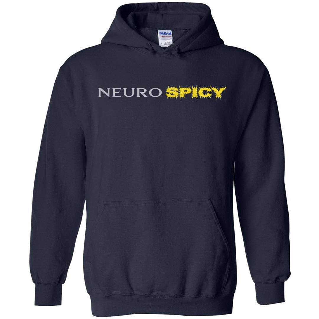 Neuro SPICY Unisex Pullover Hoodie - Navy / S