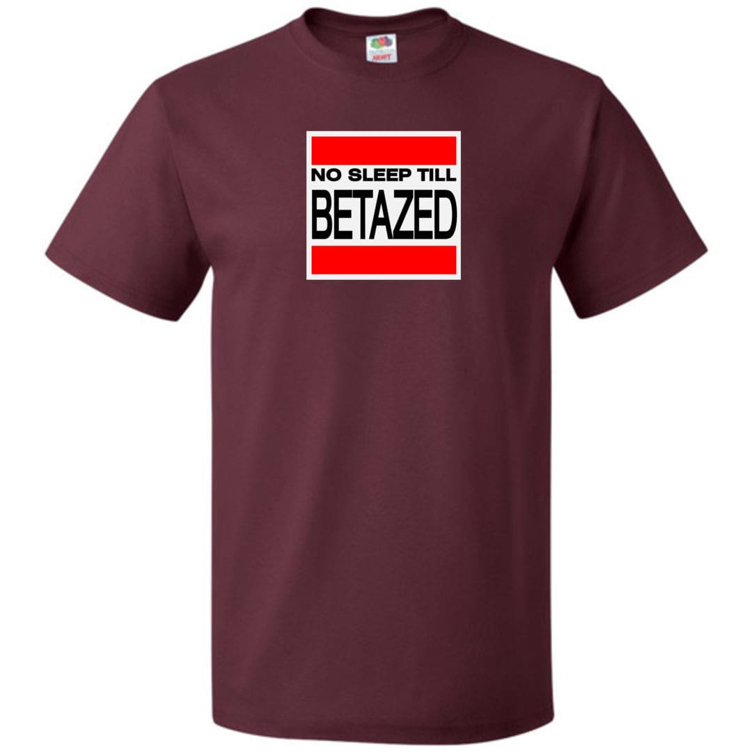 No Sleep Till Betazed Unisex Classic Tee - Maroon / S
