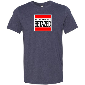 No Sleep Till Betazed Unisex Premium Tee - Heather Midnight Navy / XS