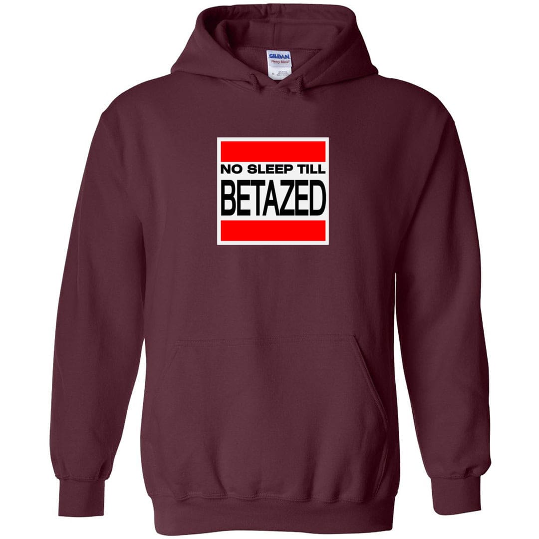 No Sleep Till Betazed Unisex Pullover Hoodie - Maroon / S