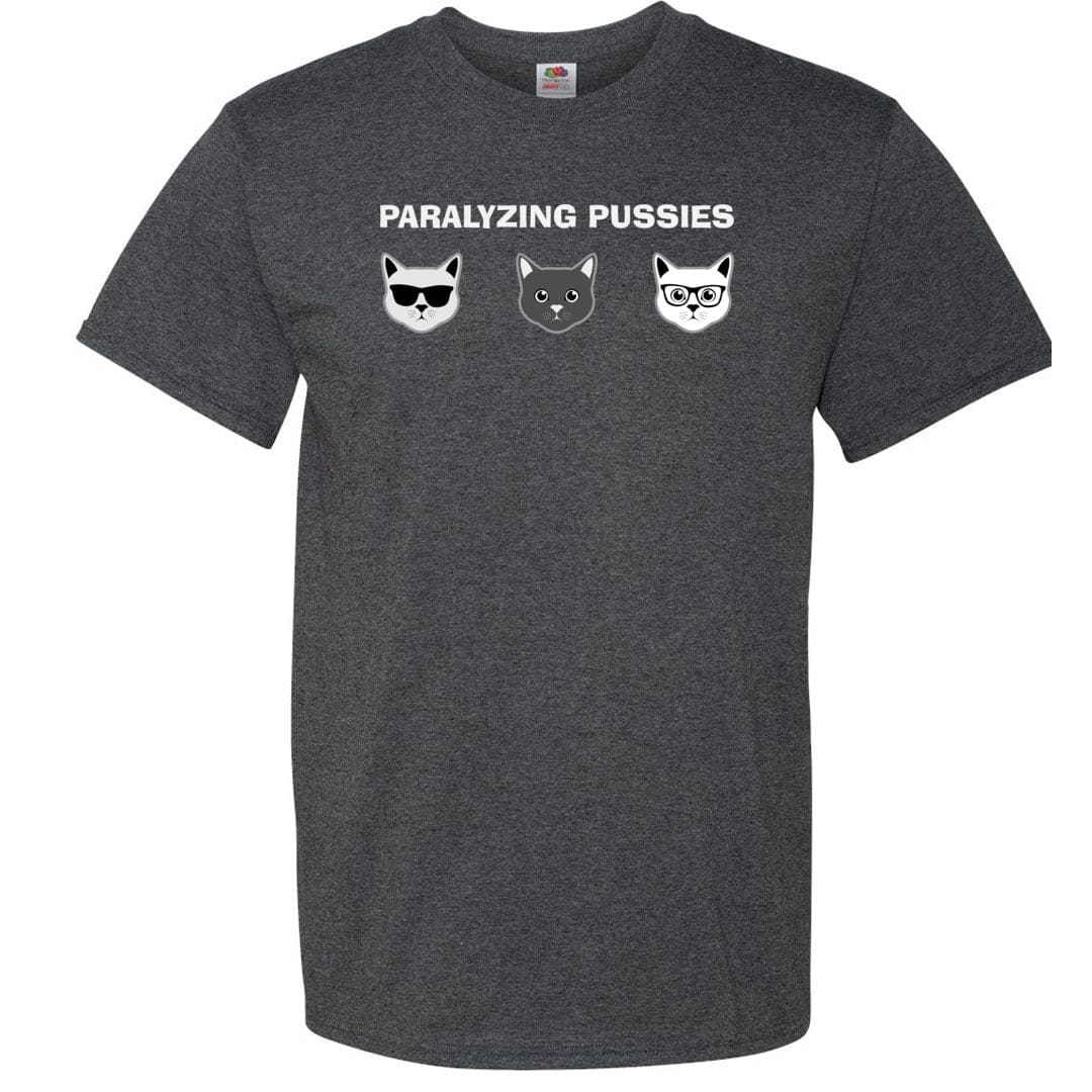 Paralyzing Pussies Mod Unisex Classic Tee - Black Heather / S