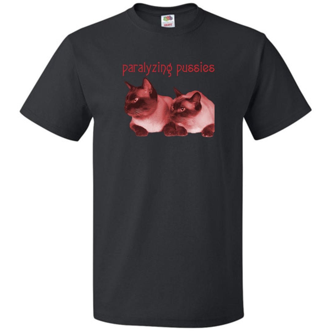 Paralyzing Pussies Siamese Unisex Classic Tee - Black / S