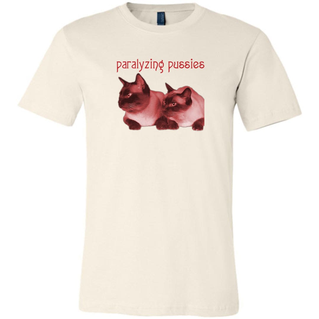 Paralyzing Pussies Siamese Unisex Premium Tee - Soft Cream / S