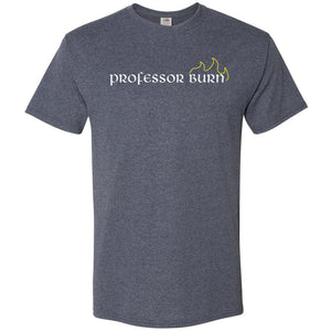 Professor Burn Unisex Classic Tee - Vintage Heather Navy / S