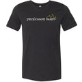 Professor Burn Unisex Premium Tee - Black Heather / XS
