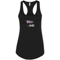 Pronoun Wishing Star They She Womens Premium Racerback Tank - Black / XS