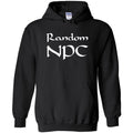 Random NPC Unisex Pullover Hoodie - Black / S