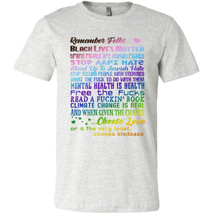 Remember Folks Updated Unisex Premium Tee - Ash / XS