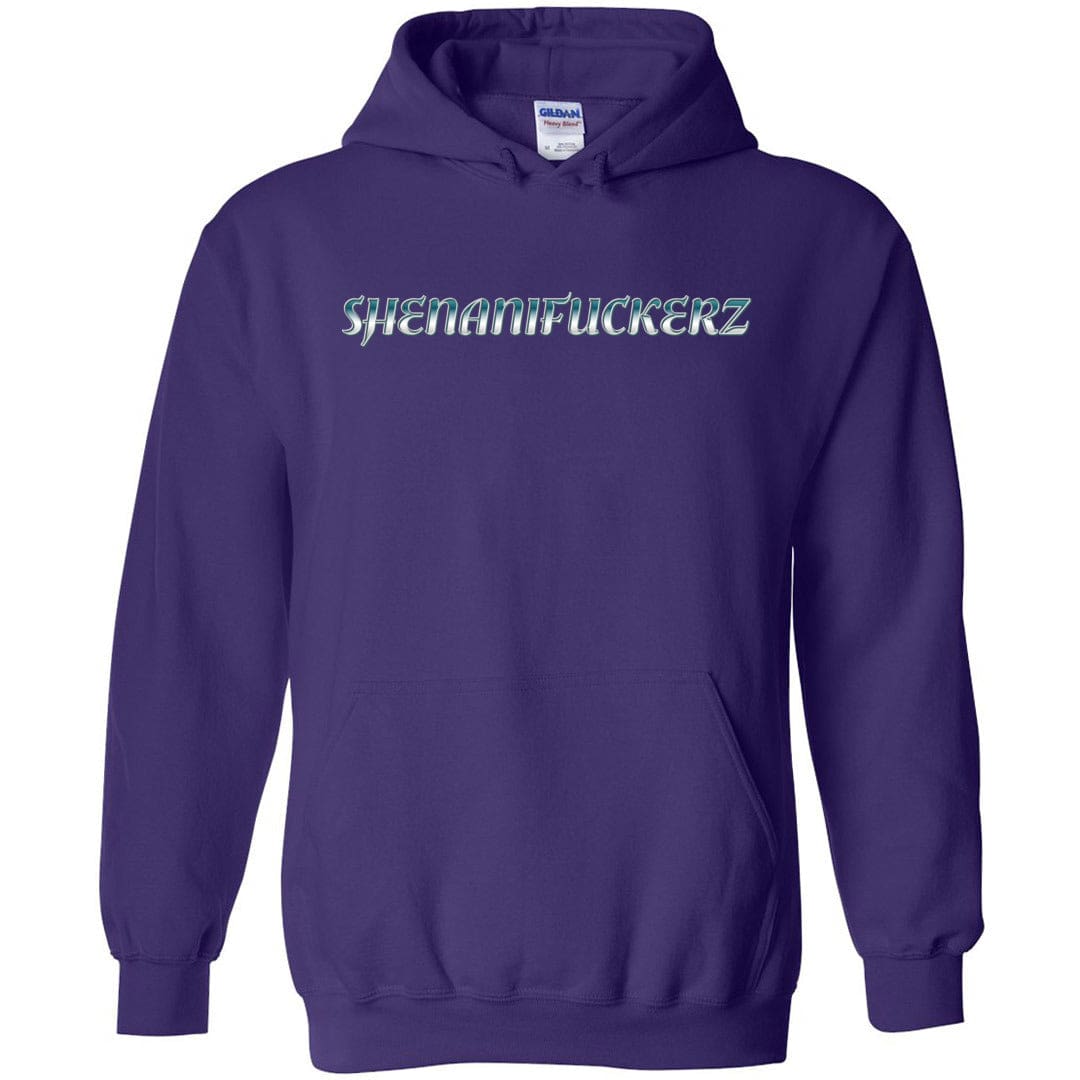 Shenanifuckers Unisex Pullover Hoodie - Purple / S