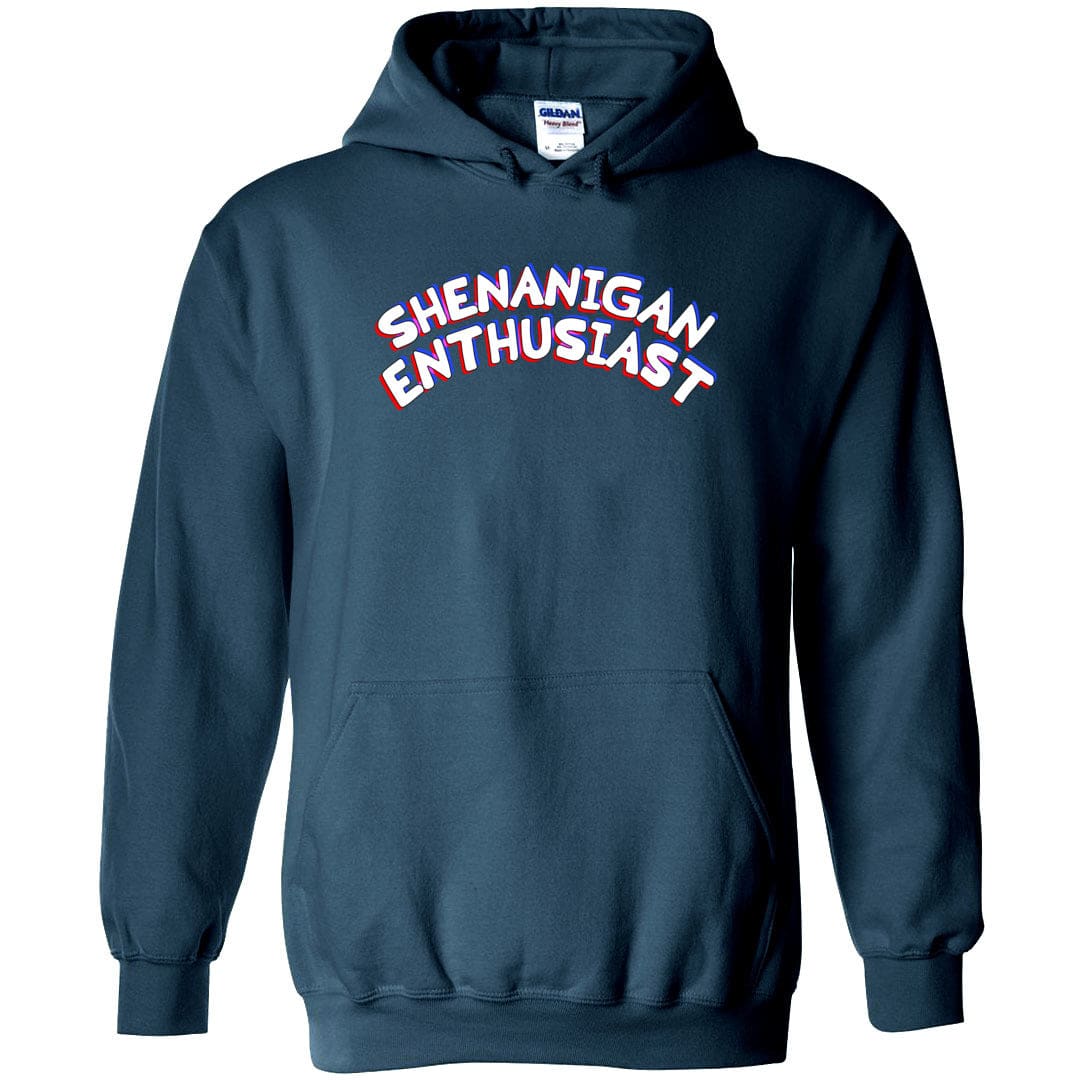 Shenanigan Enthusiast Unisex Pullover Hoodie - Legion Blue / S