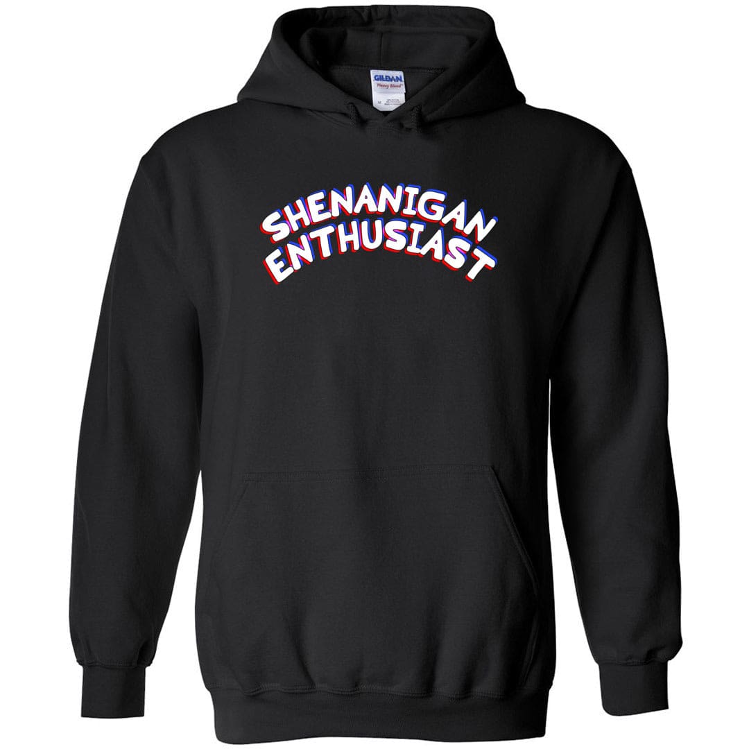 Shenanigan Enthusiast Unisex Pullover Hoodie - Black / S