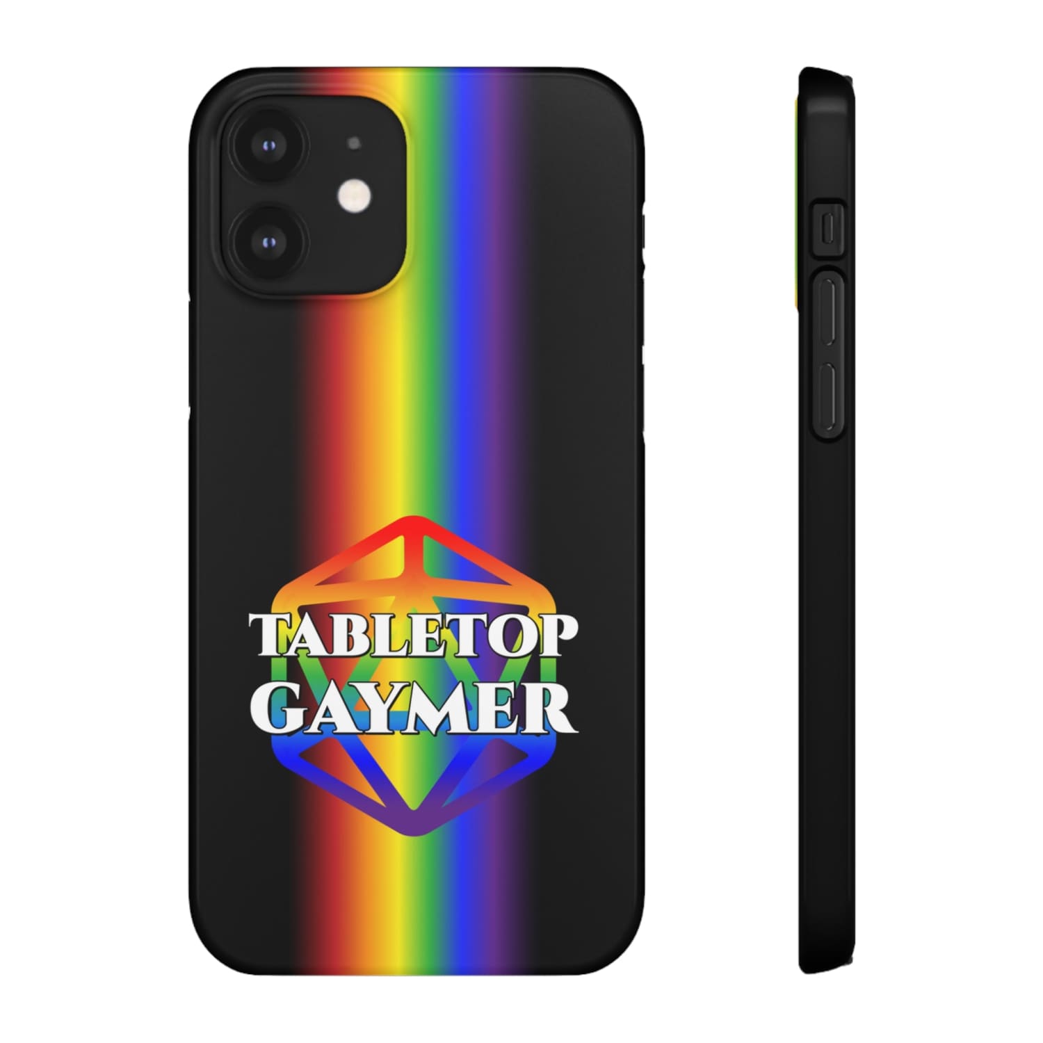 Tabletop Gaymer PY Snap Phone Case - iPhone 12 / Glossy - Phone Case