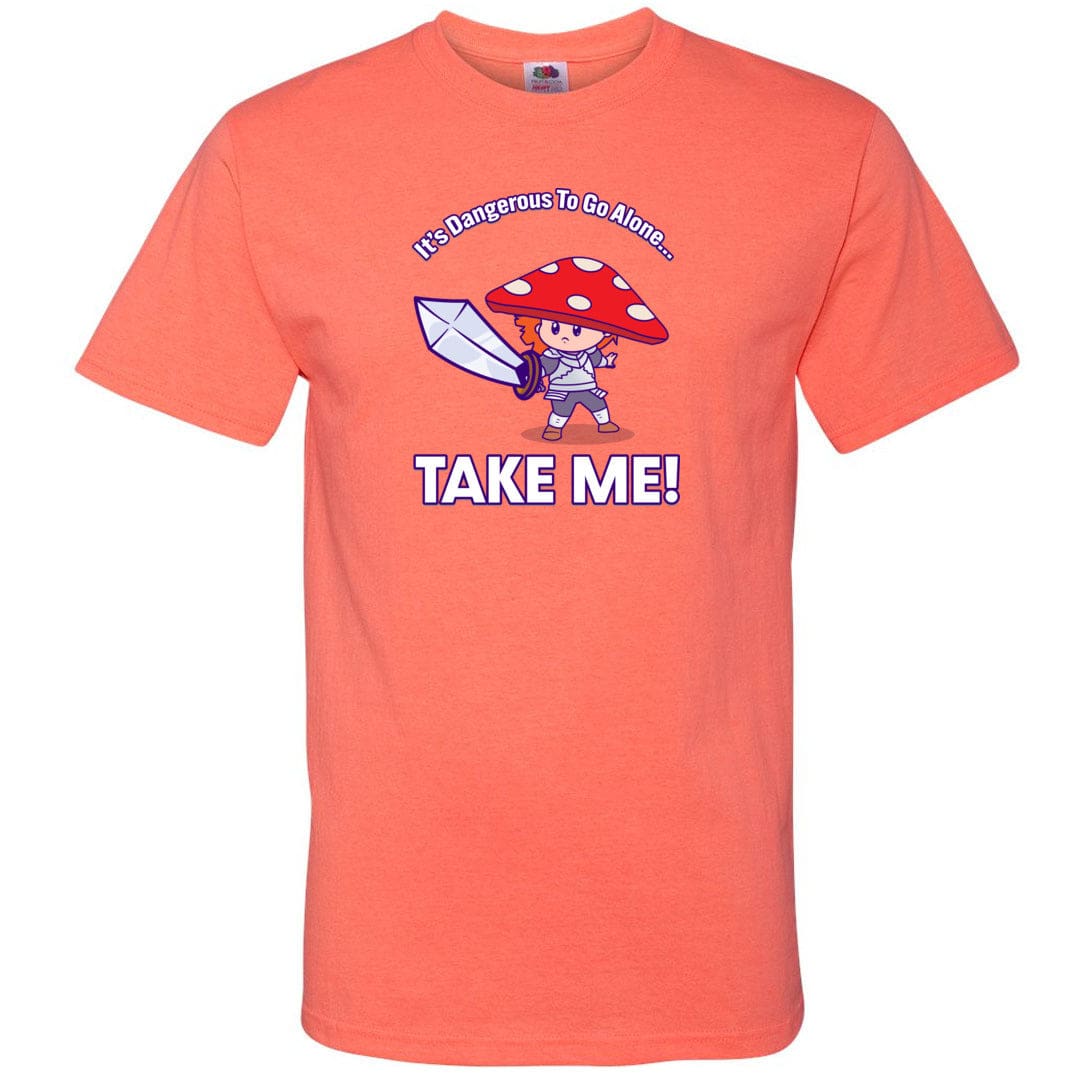 Take Me! Unisex Classic Tee - Retro Heather Coral / S