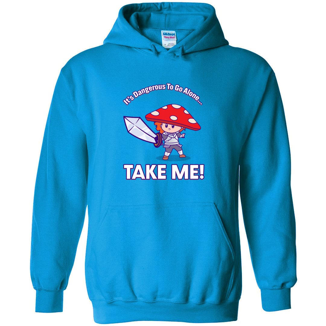 Take Me! Unisex Pullover Hoodie - Sapphire / S