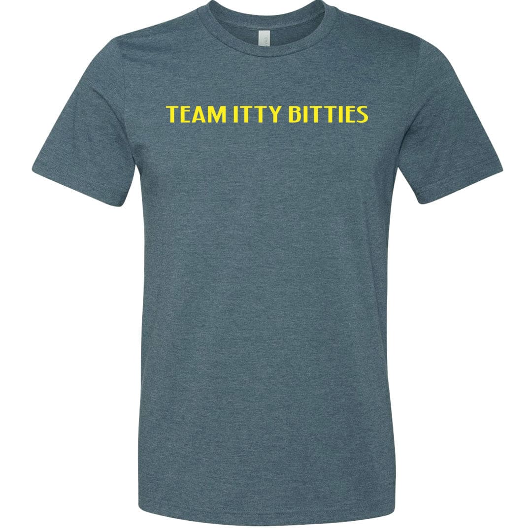Team Itty Bitties Unisex Premium Tee - Heather Slate / XS