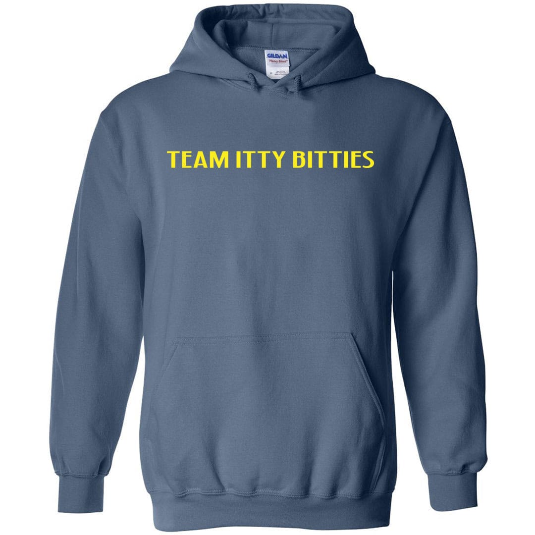 Team Itty Bitties Unisex Pullover Hoodie - Indigo Blue / S