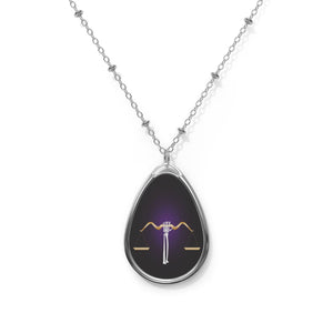 The Scales - Kelemvor - Holy Symbol Necklace - One Size / Silver - Accessories