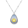 The Sun - Pelor - Amaunator - Lathander Holy Symbol Necklace - One Size / Silver - Accessories