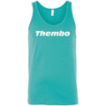 Thembo Unisex Premium Tank - Teal / S