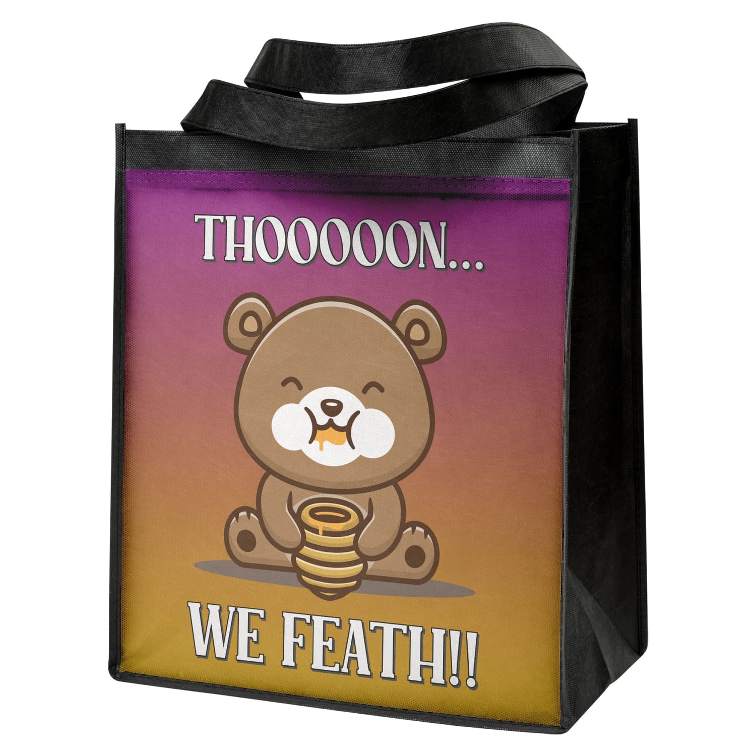 Thooooon... WE FEATH!! Grocery Tote Bag - Tote Bag