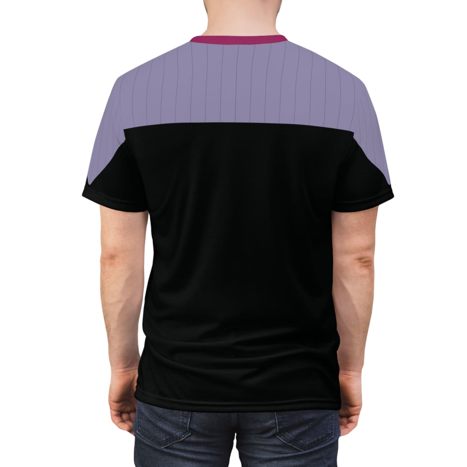 Trek Uniform Tee DS9 - Command Red - Unisex AOP Tee - All Over Prints