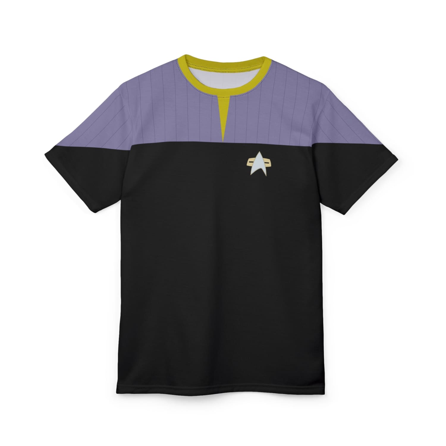 Trek Uniform Tee DS9 - Operations Gold - Unisex AOP Tee - All Over Prints