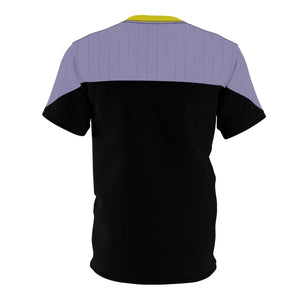 Trek Uniform Tee DS9 - Operations Gold - Unisex AOP Tee - All Over Prints