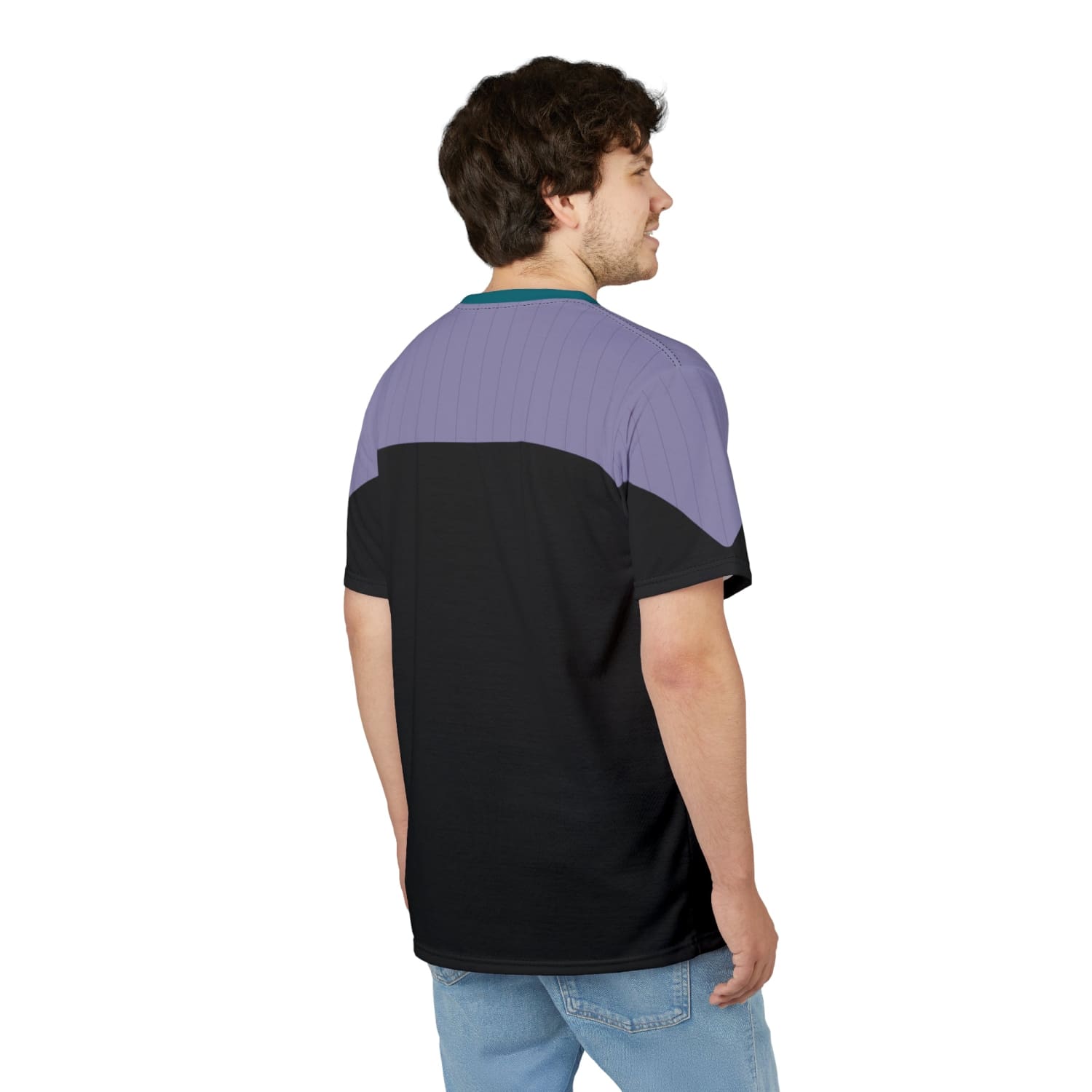 Trek Uniform Tee DS9 - Sciences Blue - Unisex AOP Tee - All Over Prints