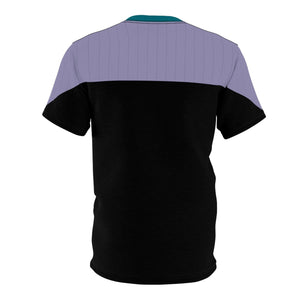 Trek Uniform Tee DS9 - Sciences Blue - Unisex AOP Tee - All Over Prints