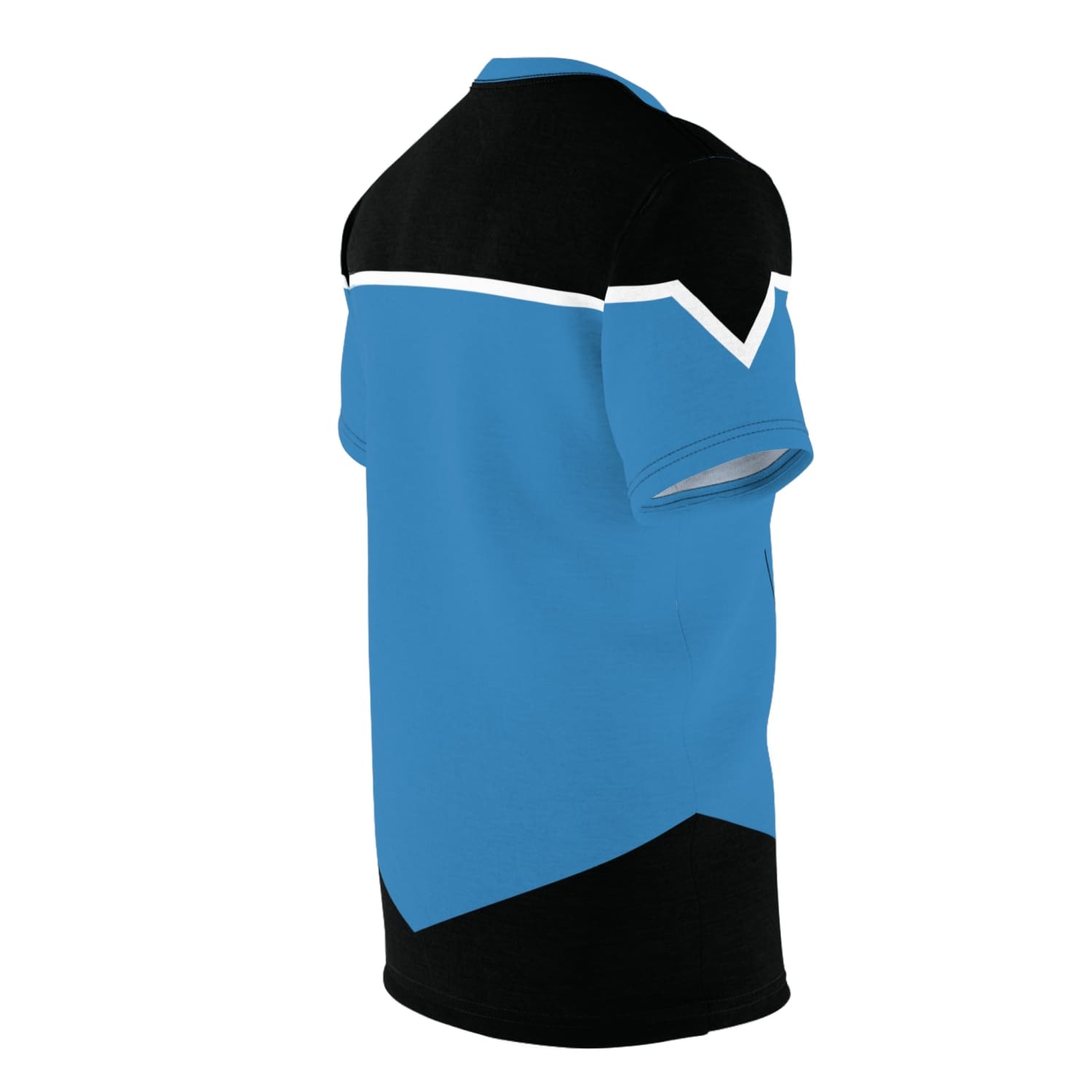 Trek Uniform Tee Lower Decks - Sciences Blue Unisex AOP All Over Prints