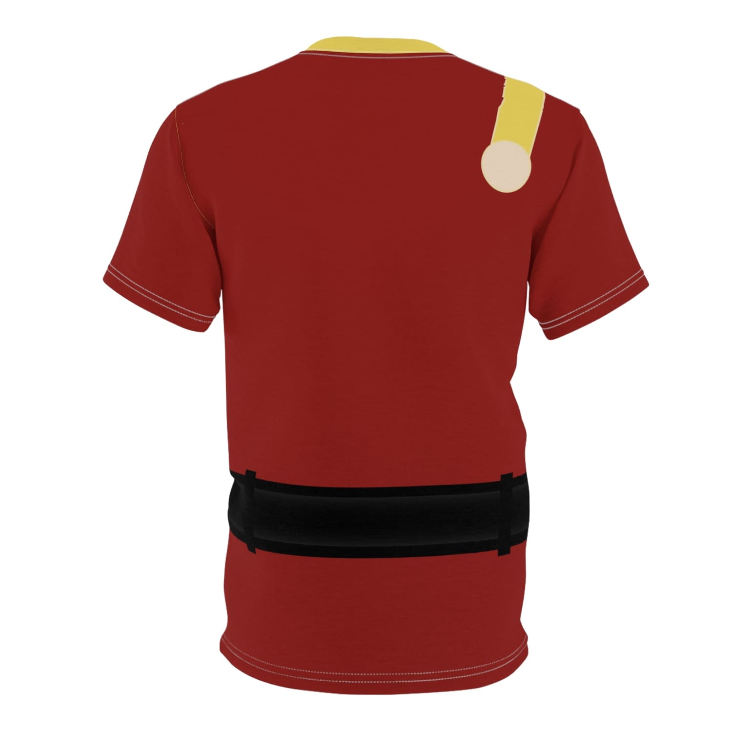 Trek Uniform Tee Movie - Operations Gold - Unisex AOP Tee - Monster Maroon - All Over Prints