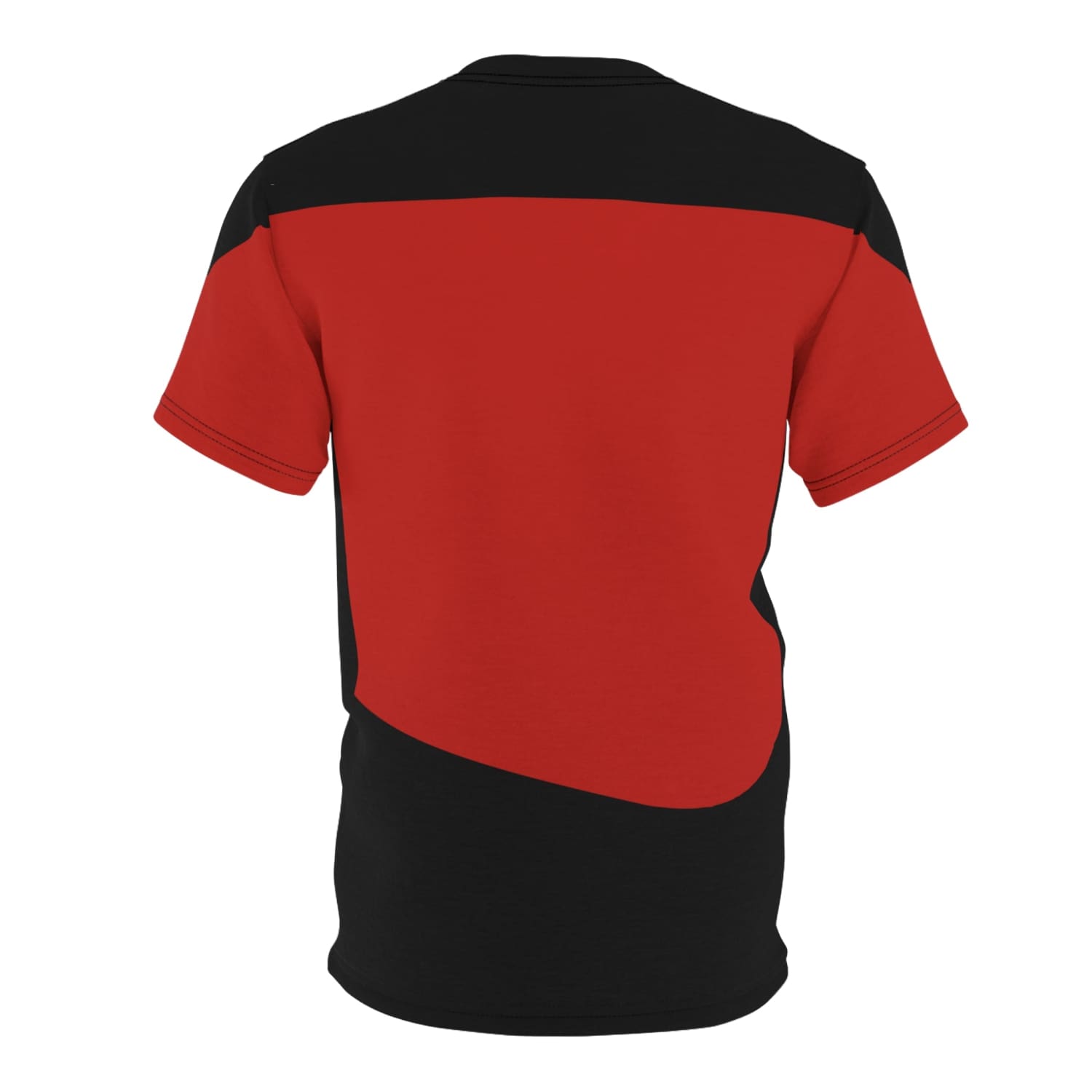 Trek Uniform Tee TNG - Command Red - Unisex AOP Tee - All Over Prints