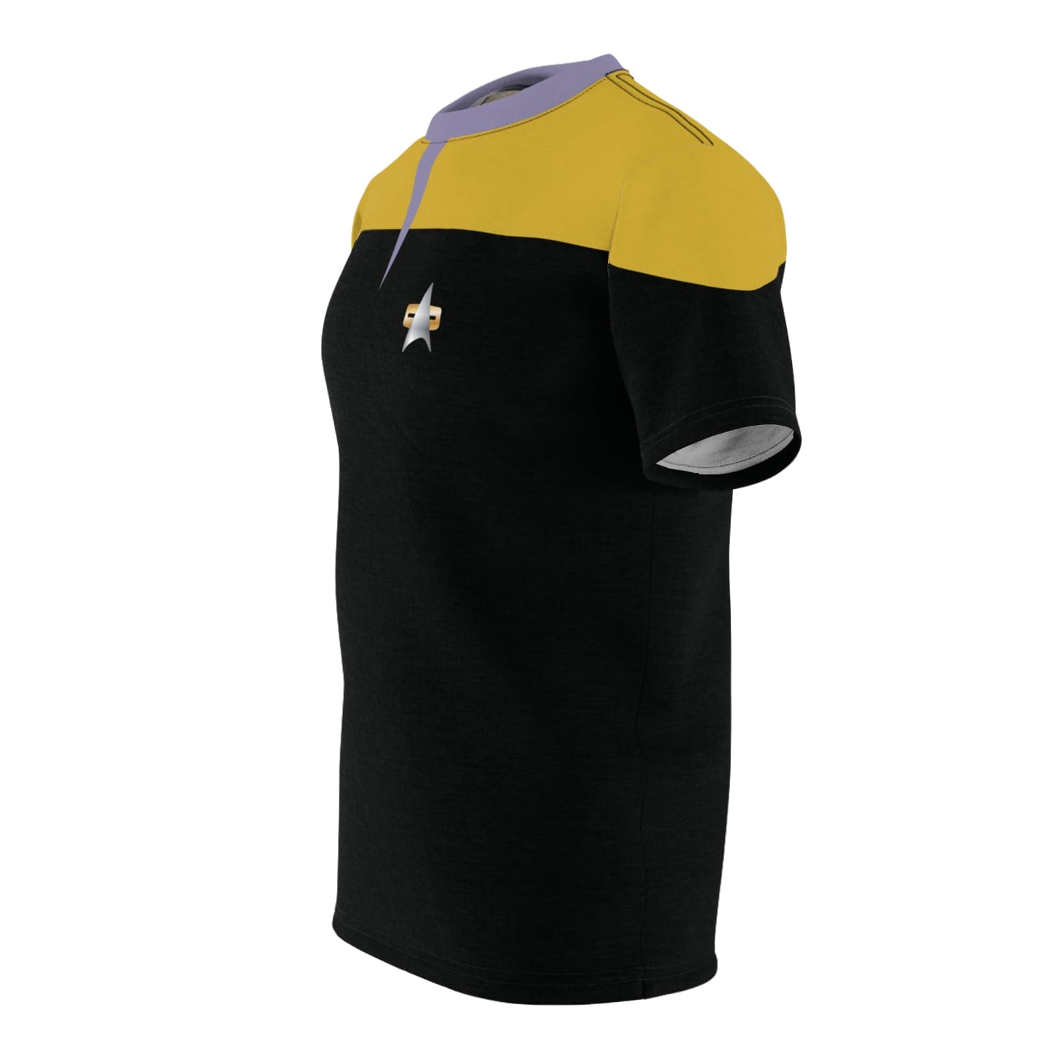 Trek Uniform Tee Voyager - Operations Gold Unisex AOP All Over Prints
