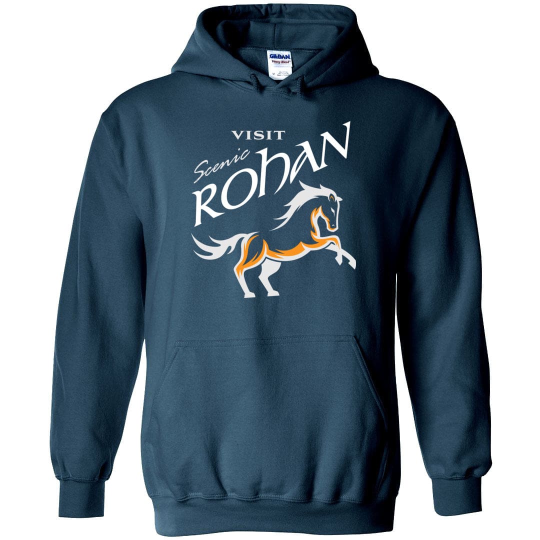 Visit Scenic Rohan Unisex Pullover Hoodie - Legion Blue / S