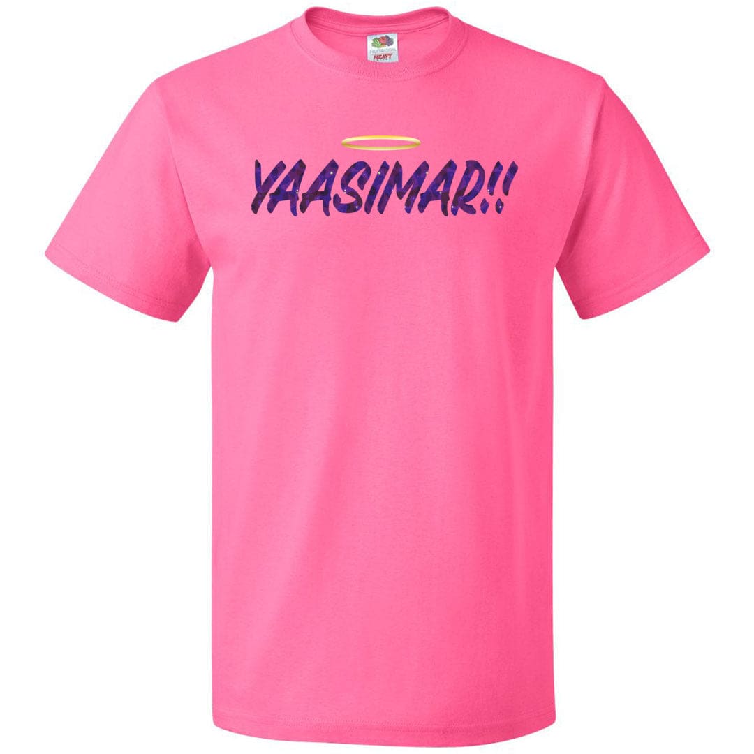 YAASIMAR!! Lite Unisex Classic Tee - Neon Pink / S