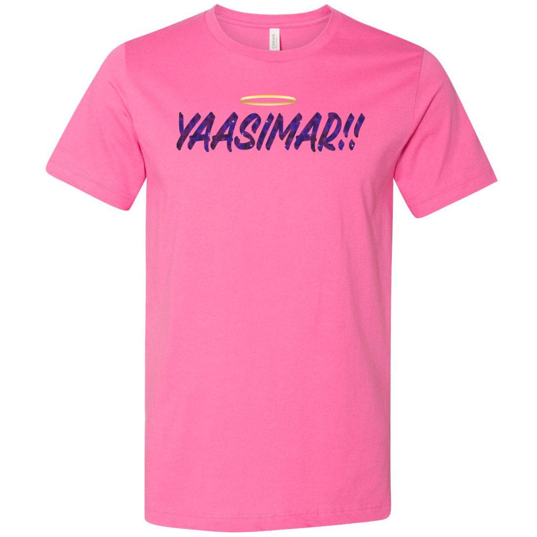 YAASIMAR!! Lite Unisex Premium Tee - Charity Pink / XS